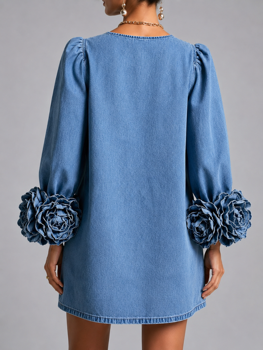 Camila | Chic Floral Sleeve Dress