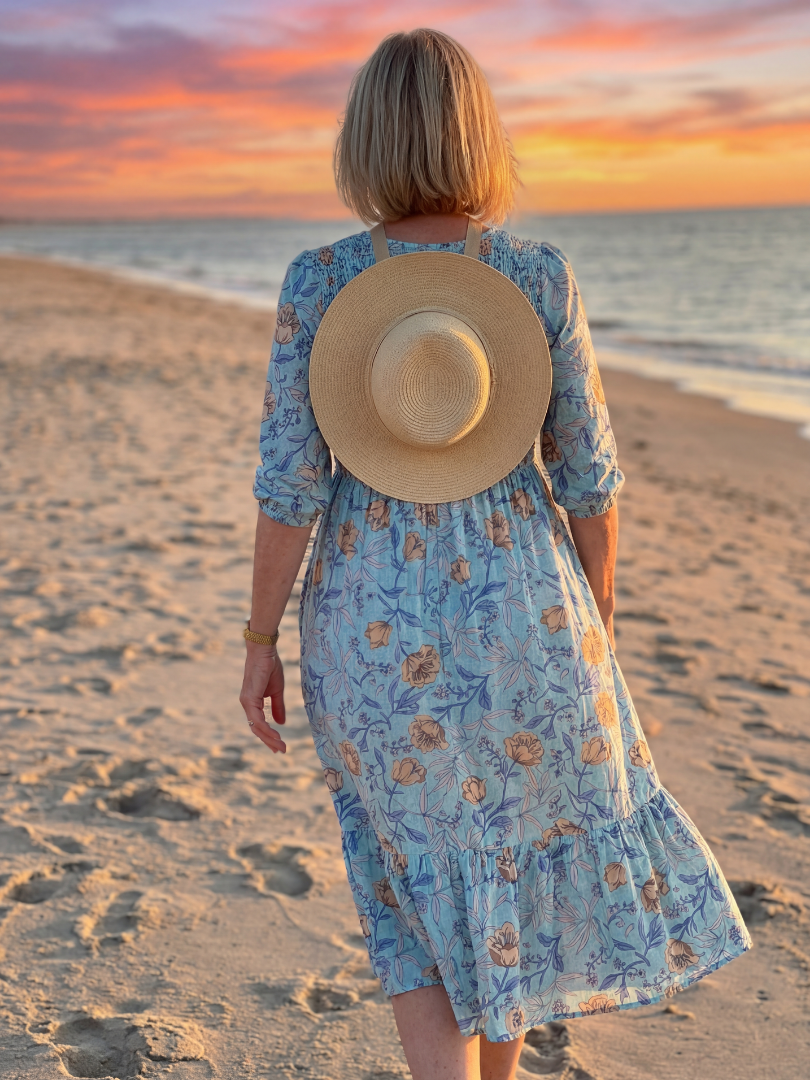 Elowen | Midi Floral Dress