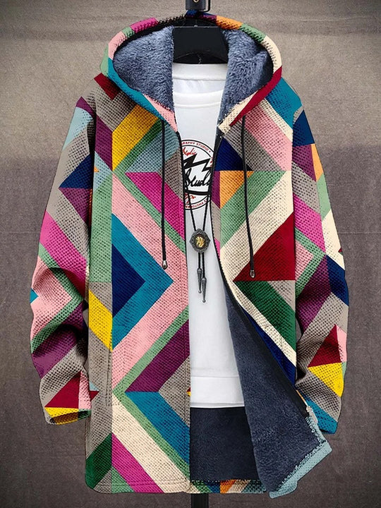 Sydney | Art-Inspired Hooded Cardigan