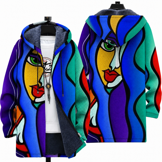 Savannah | Art-Inspired Hooded Cardigan