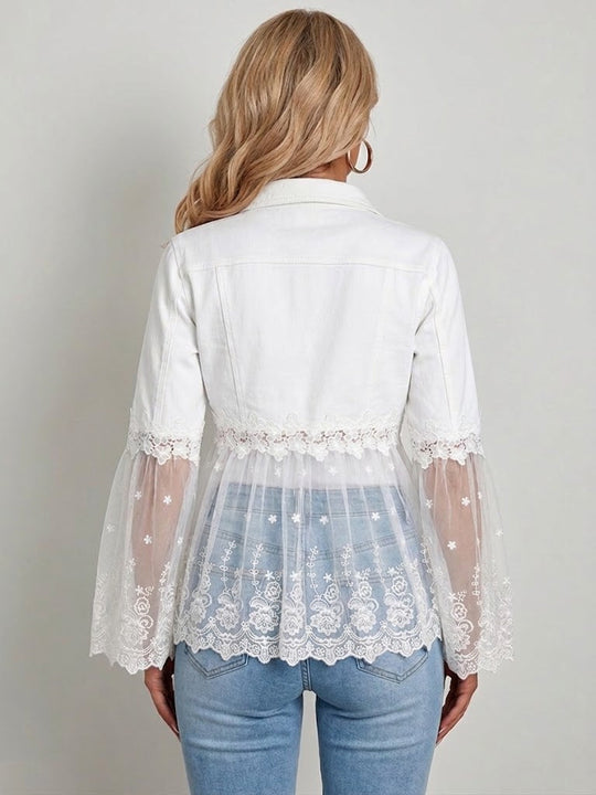 Sunnelace™ | Lace-Panel Jacket
