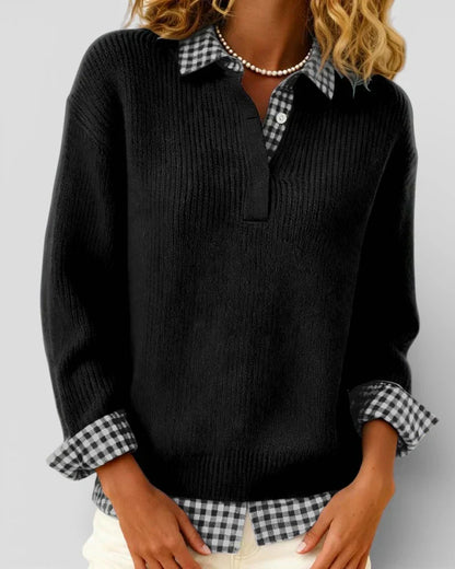 Beatrice | Layered Sweater Top