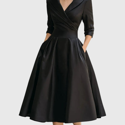 Marley | Elegant Fluid Midi Dress