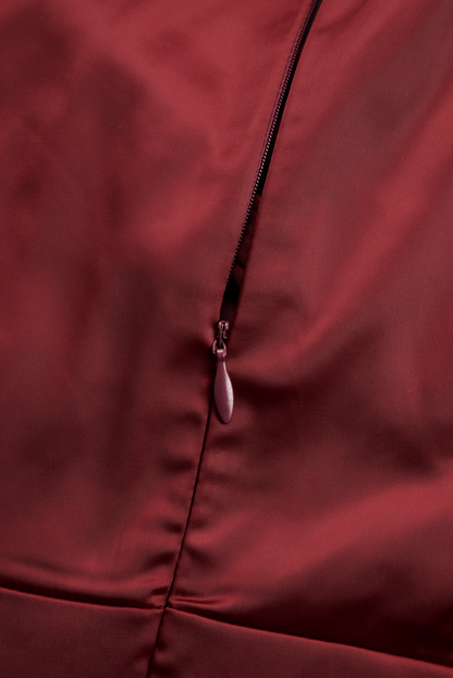 Elara | Satin Midi Dress