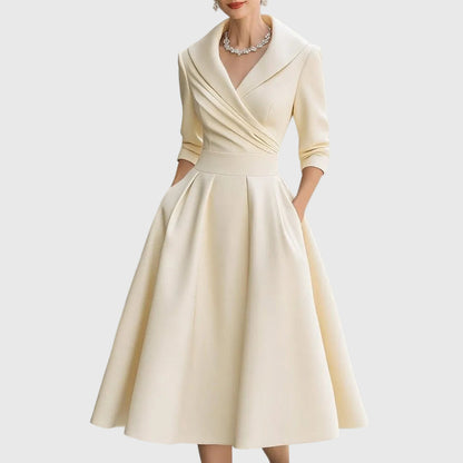 Marley | Elegant Fluid Midi Dress