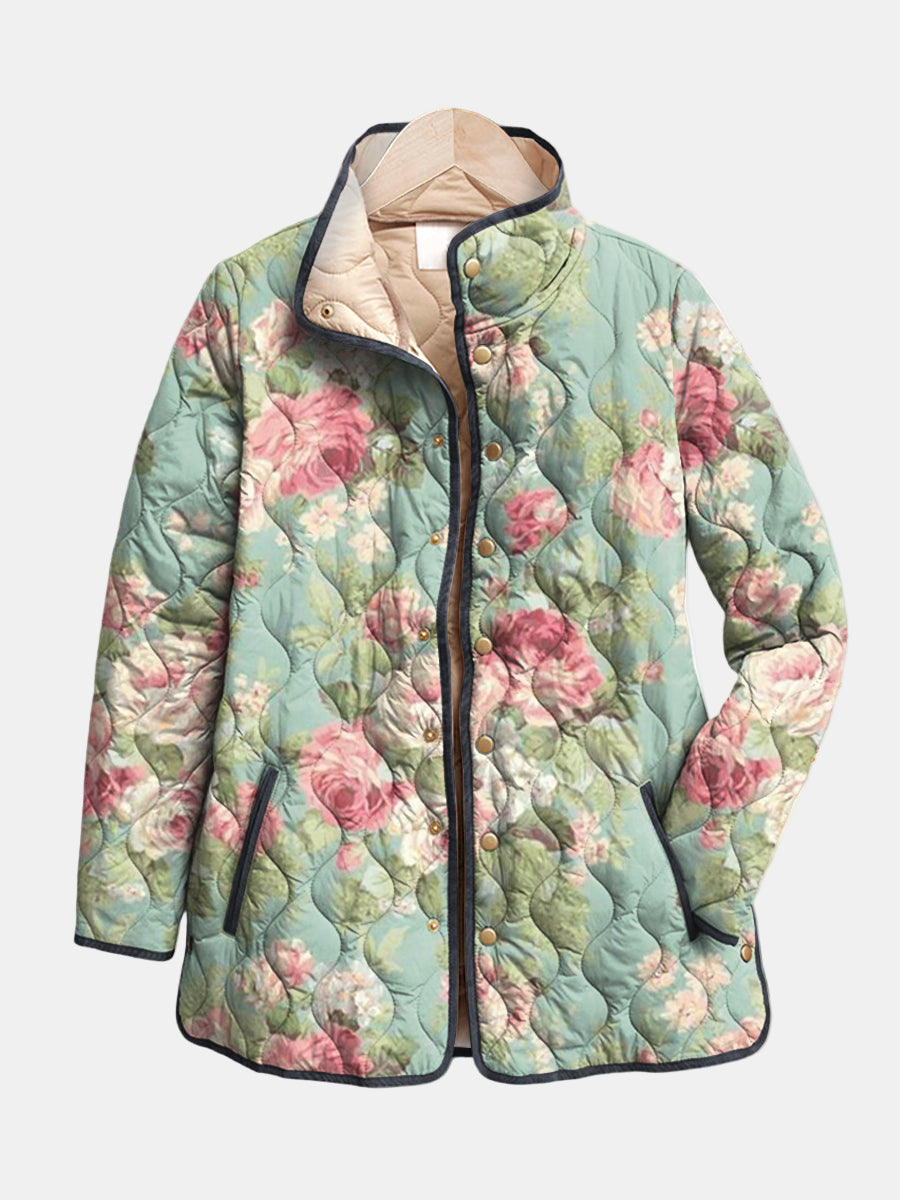 Evie™ | Retro Quilted Jacket