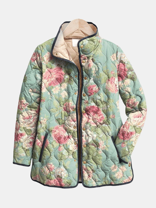 Evie™ | Retro Quilted Jacket