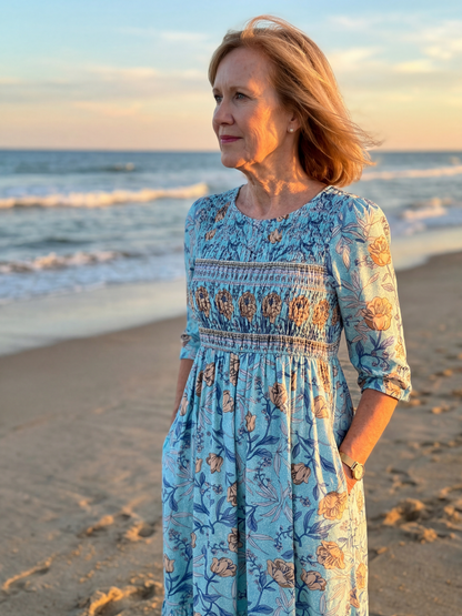 Elowen | Midi Floral Dress