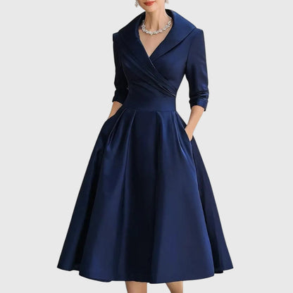 Marley | Elegant Fluid Midi Dress