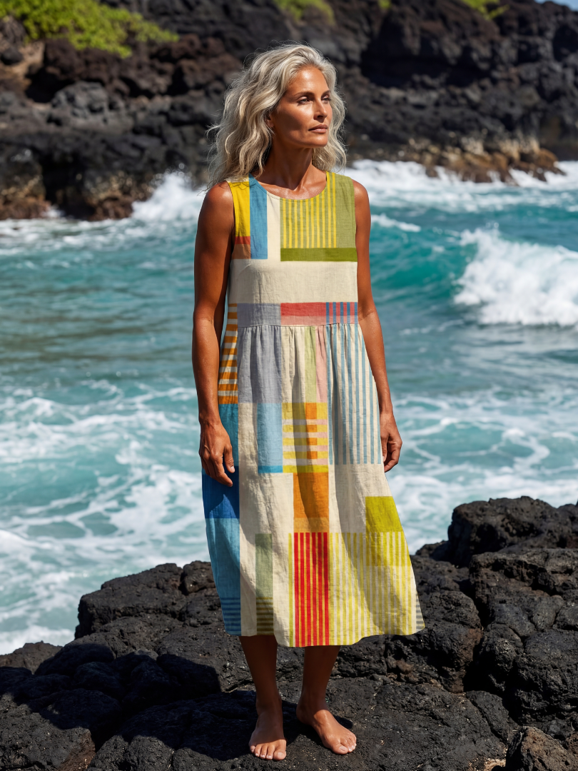 Iris | Casual Midi Dress