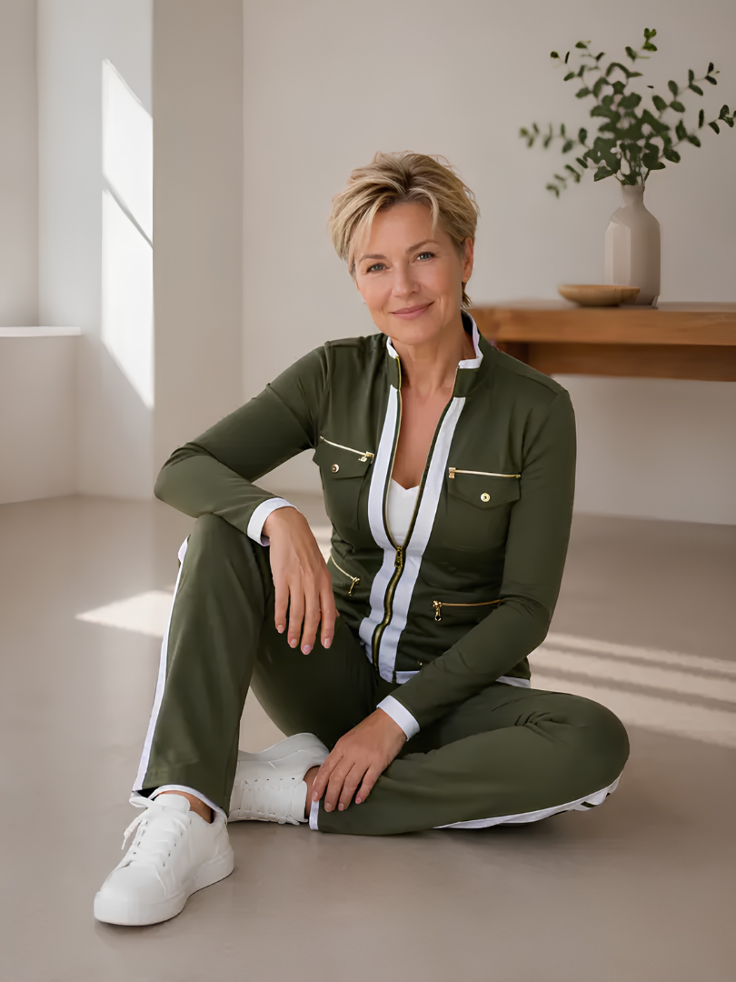 JENNY™ | Elegant Two Piece Tracksuit Set