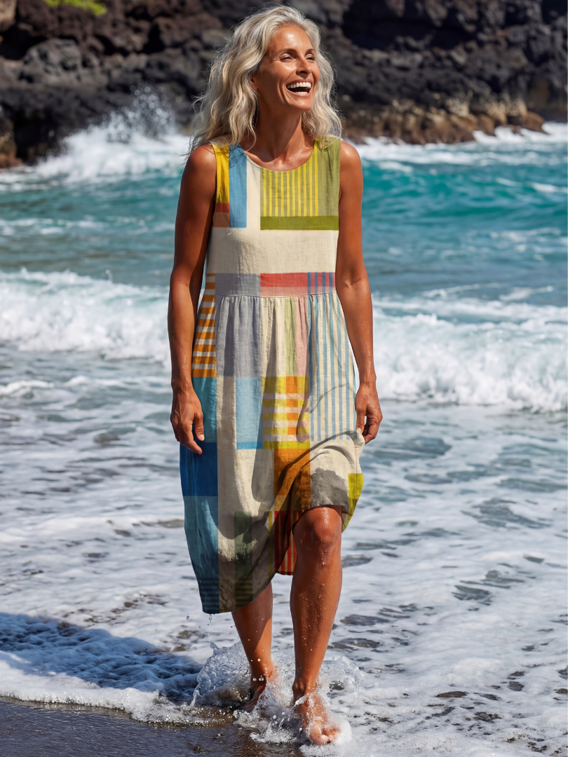 Iris | Casual Midi Dress