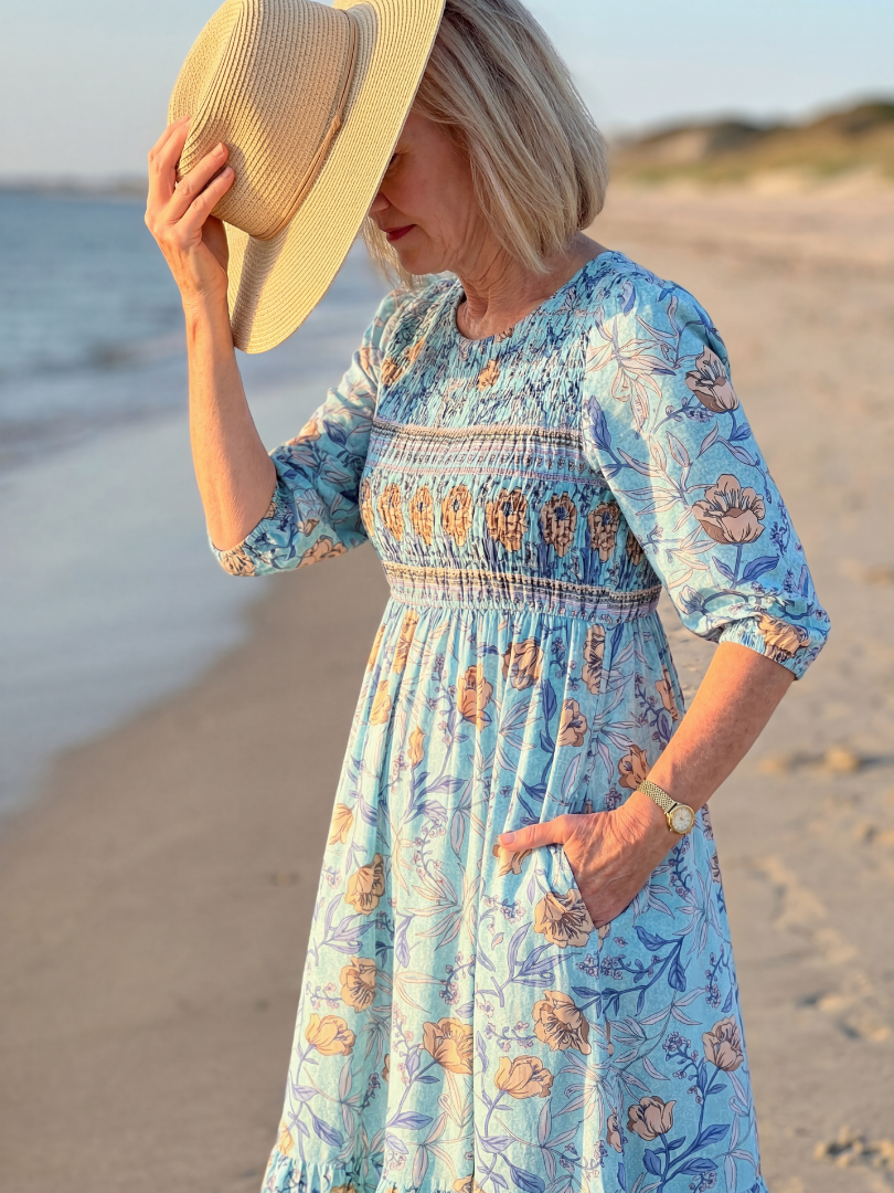 Elowen | Midi Floral Dress