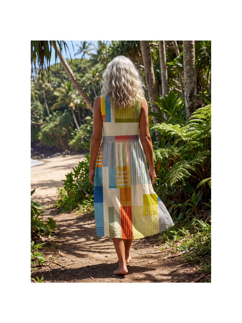 Iris | Casual Midi Dress