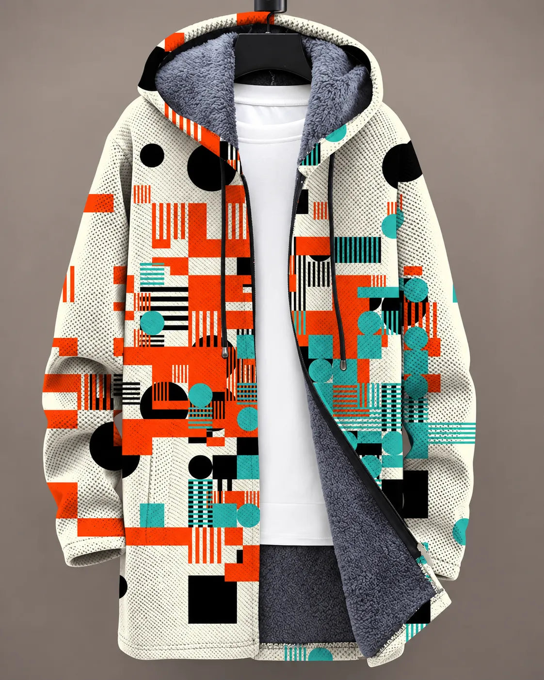 Eliana Heritage Mosaic Hooded Jacket