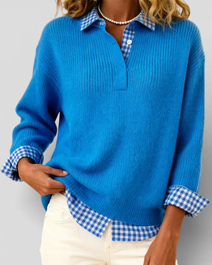 Beatrice | Layered Sweater Top