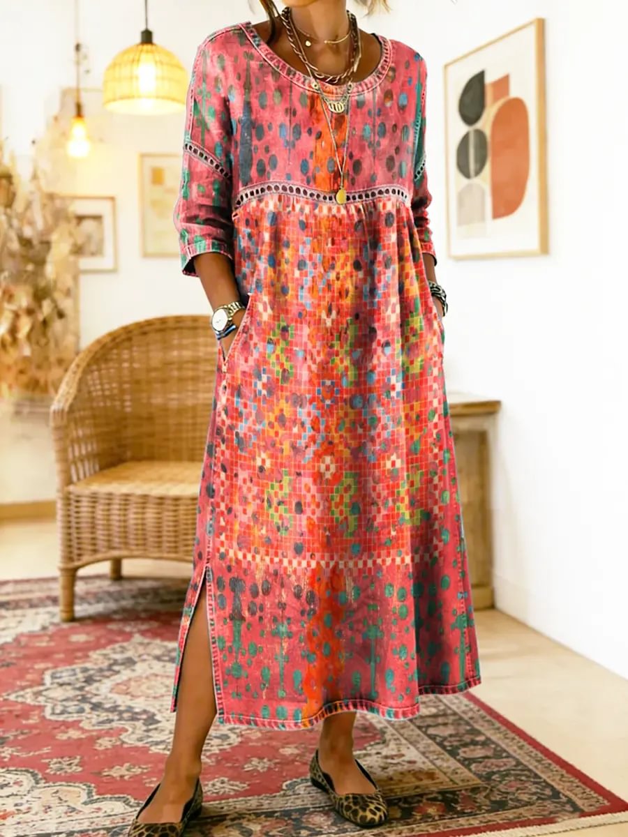 Elowen | Printed Dress