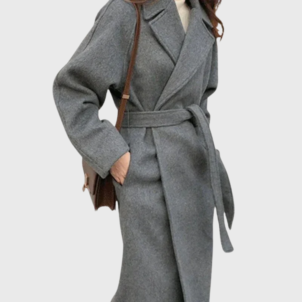 Claire™ | Timeless Belted Overcoat