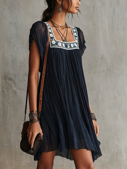 Amara | Floral Chiffon Dress