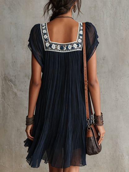 Amara | Floral Chiffon Dress