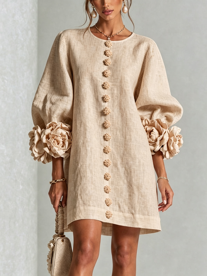 Aveline | Button-Down Mini Dress