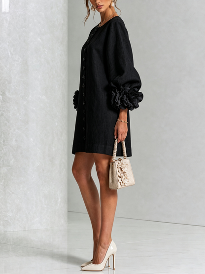 Aveline | Button-Down Mini Dress