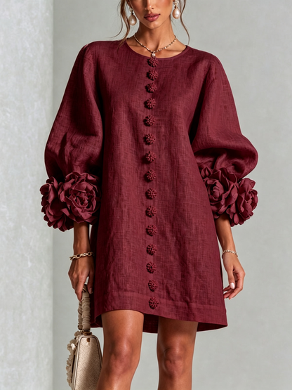 Aveline | Button-Down Mini Dress