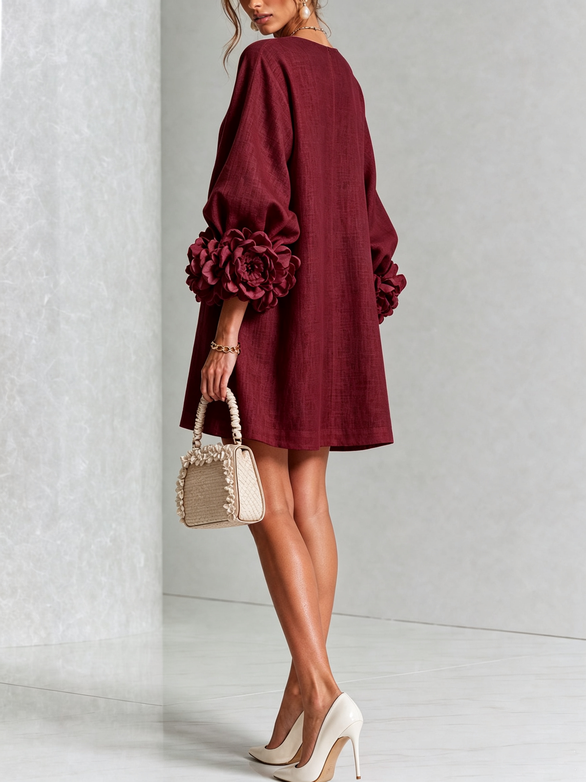 Aveline | Button-Down Mini Dress