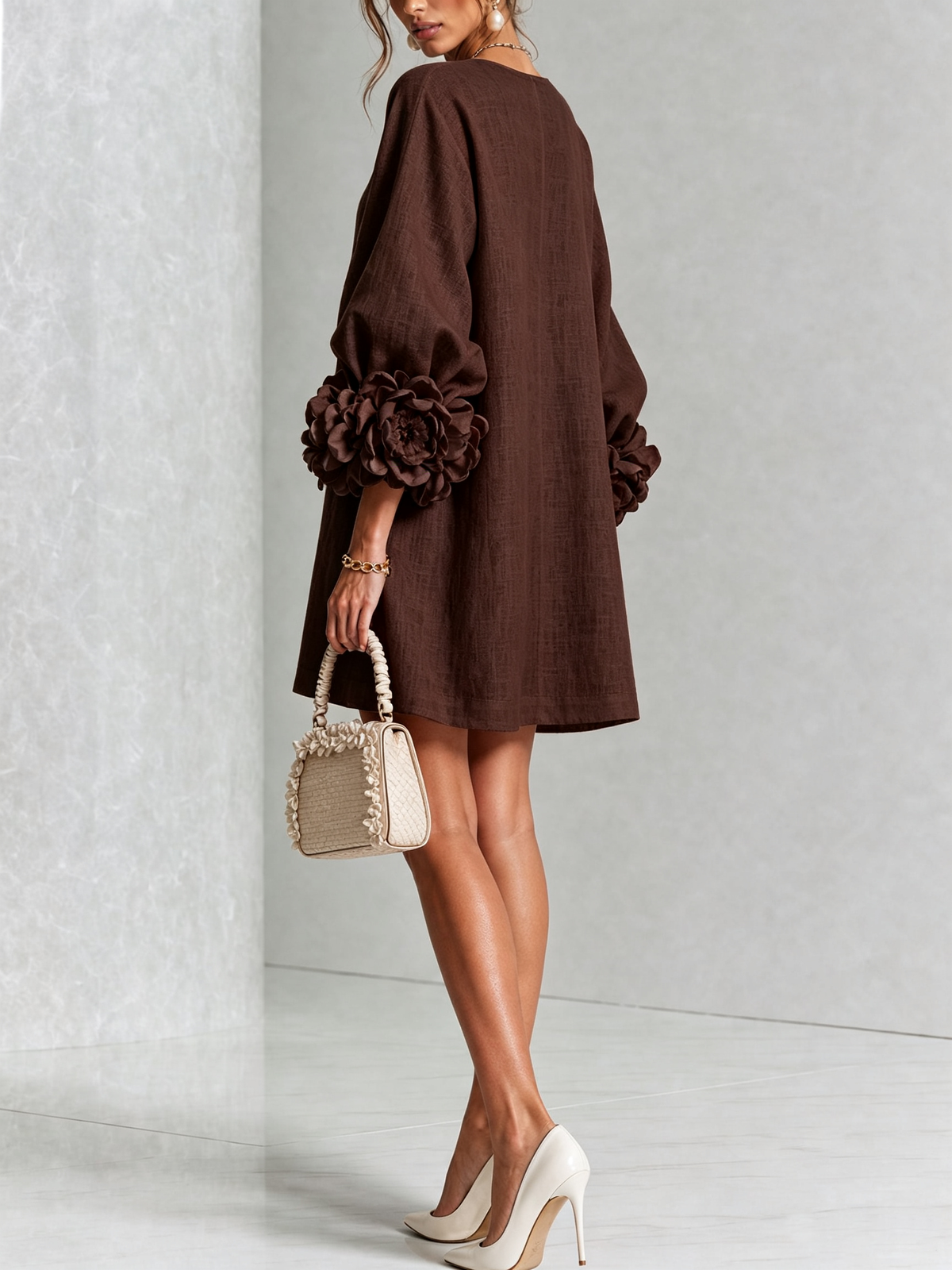 Aveline | Button-Down Mini Dress