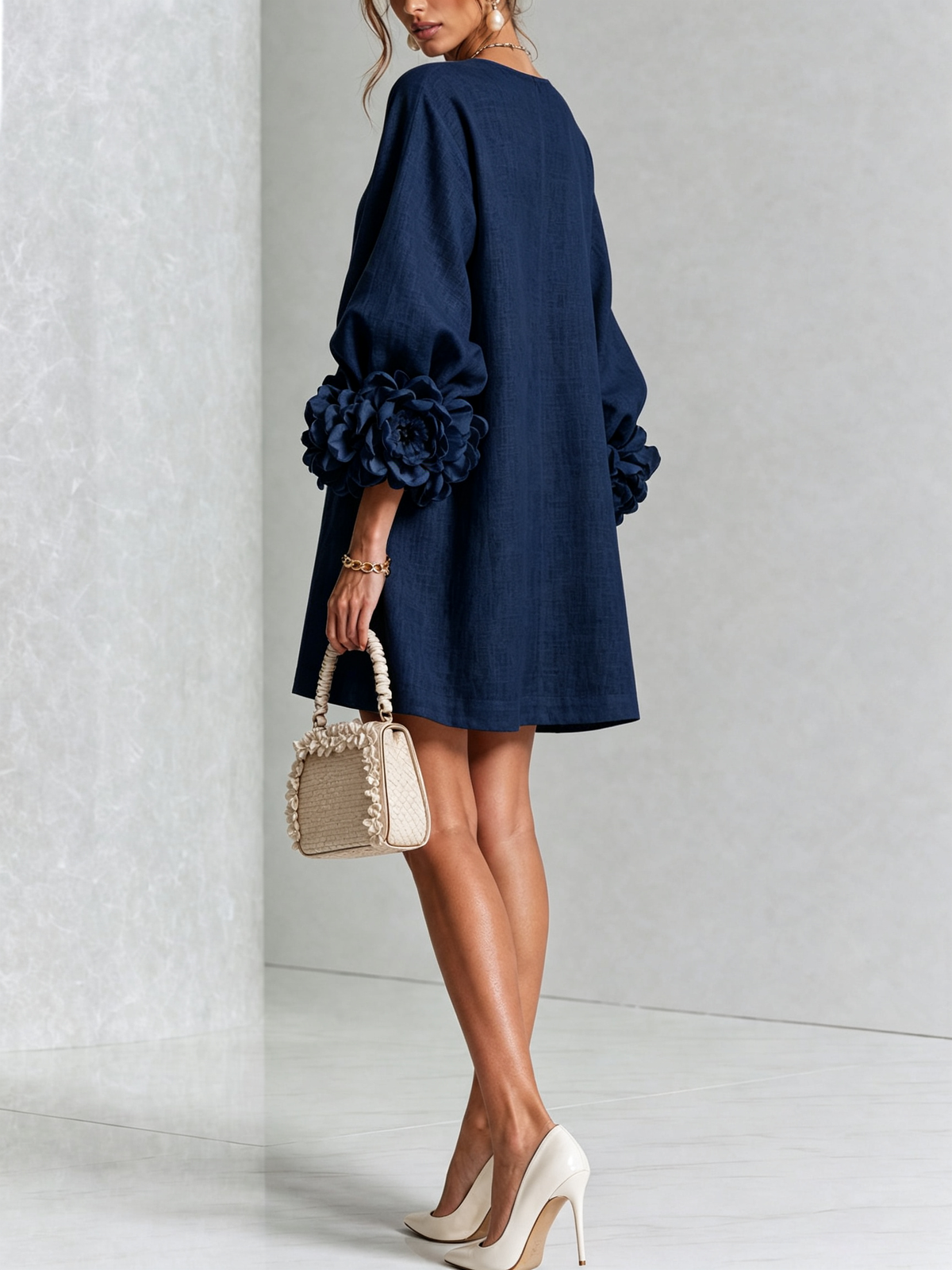 Aveline | Button-Down Mini Dress