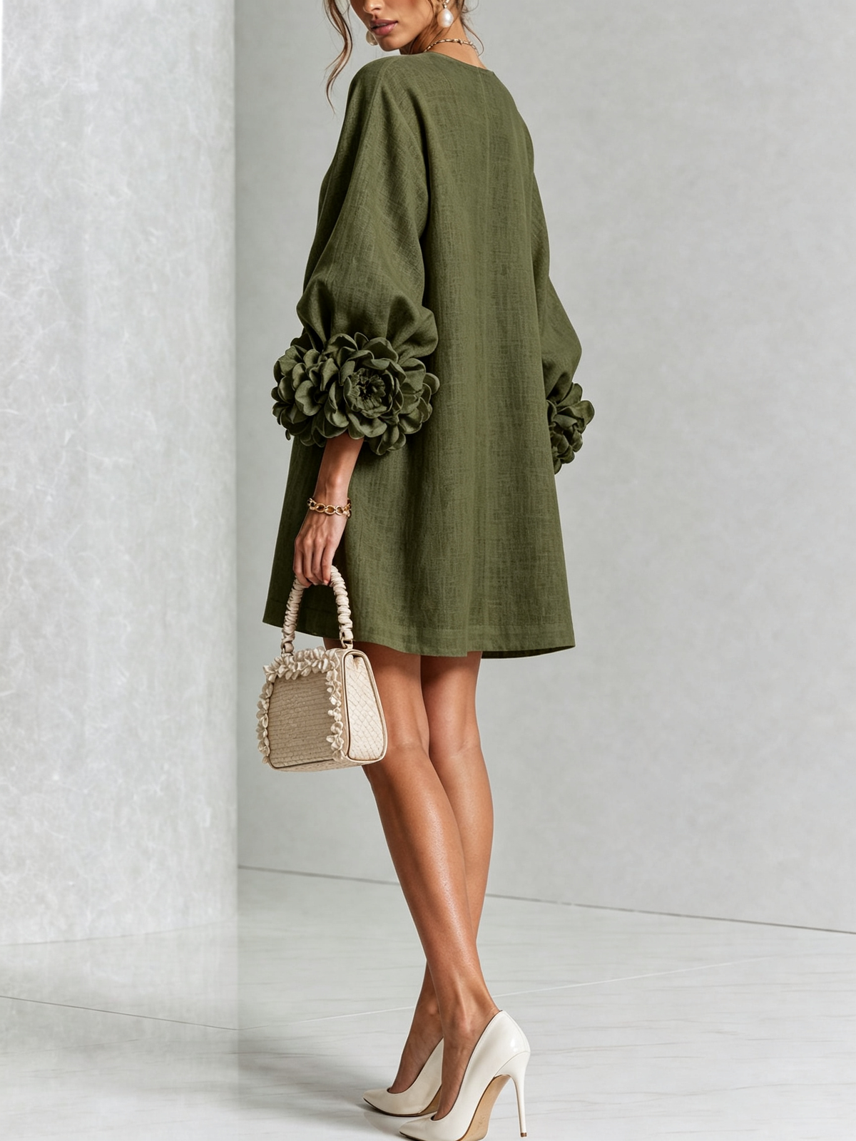 Aveline | Button-Down Mini Dress