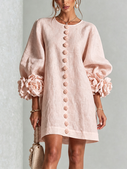 Aveline | Button-Down Mini Dress