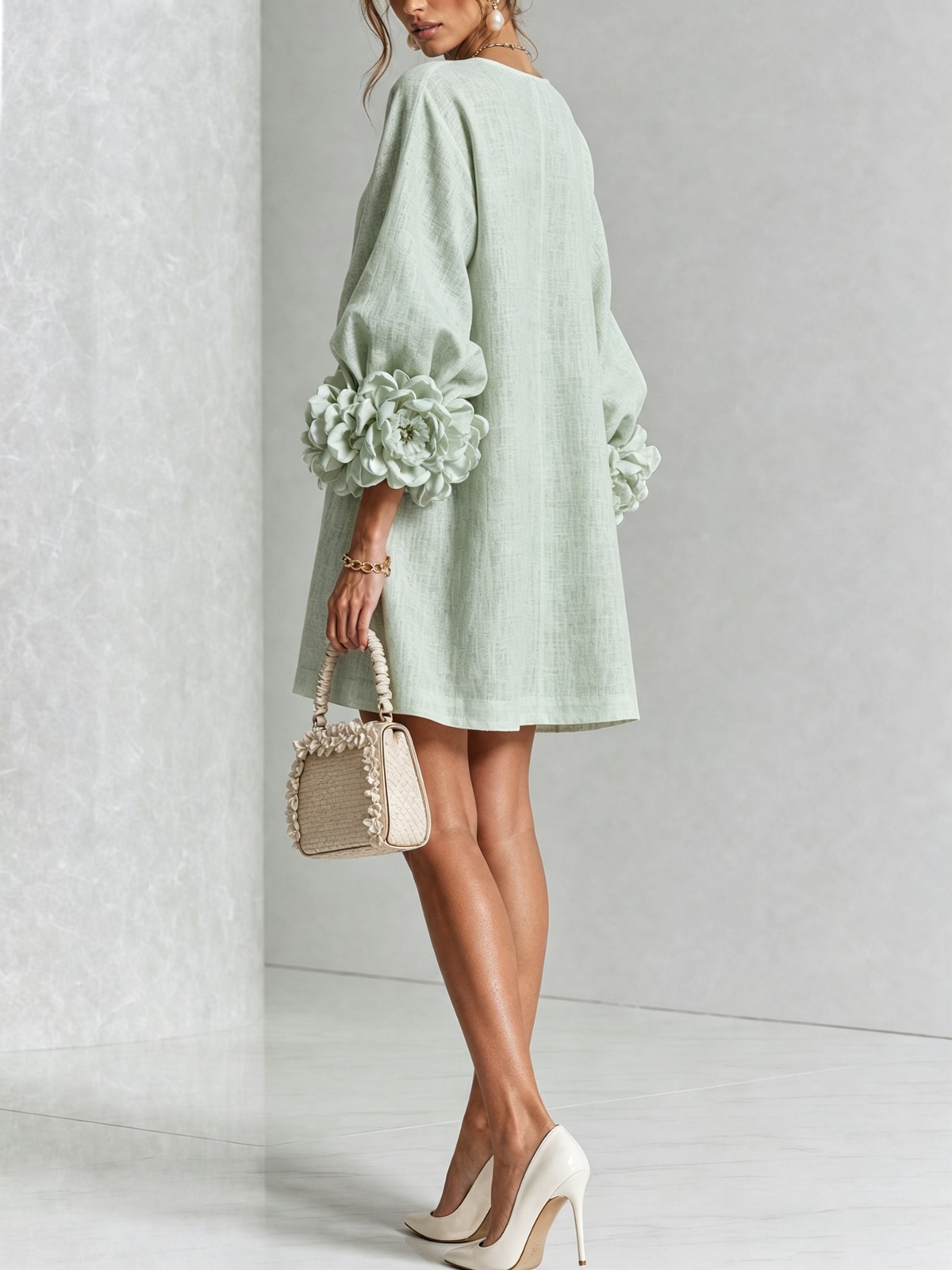 Aveline | Button-Down Mini Dress