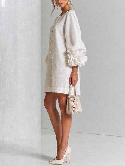 Aveline | Button-Down Mini Dress