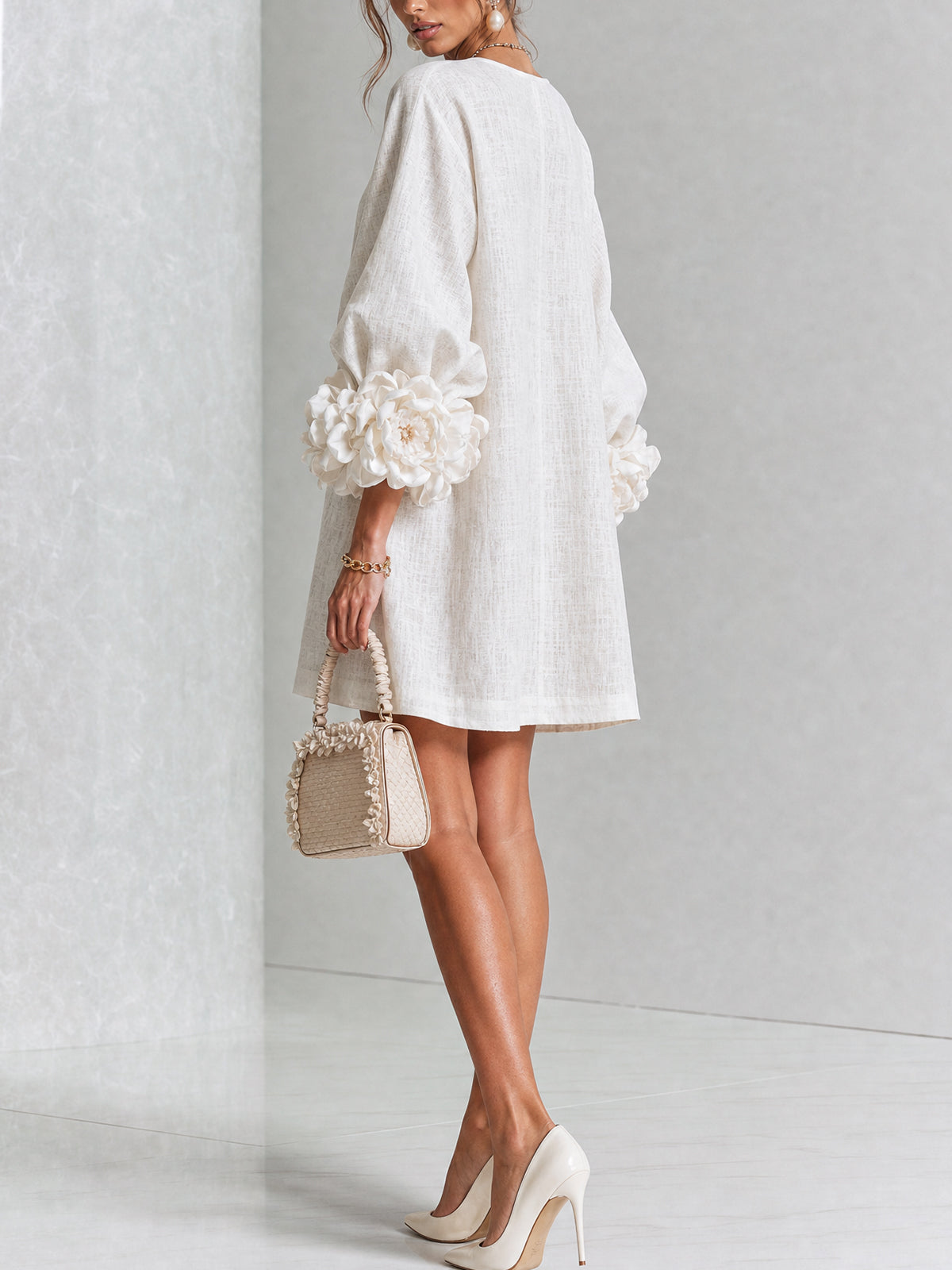 Aveline | Button-Down Mini Dress