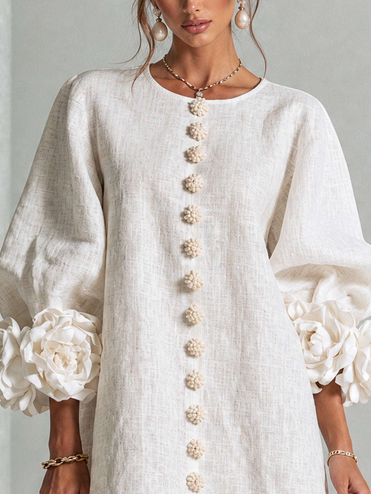 Aveline | Button-Down Mini Dress