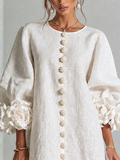 Aveline | Button-Down Mini Dress