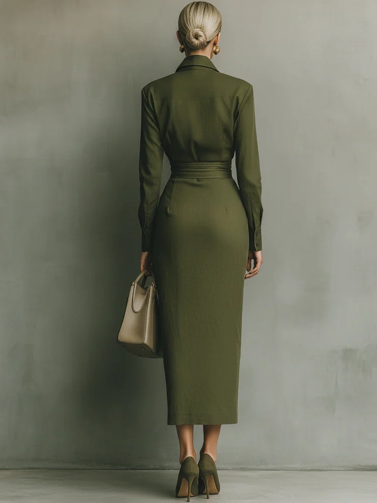 Isolde | Fitted Maxi Dress