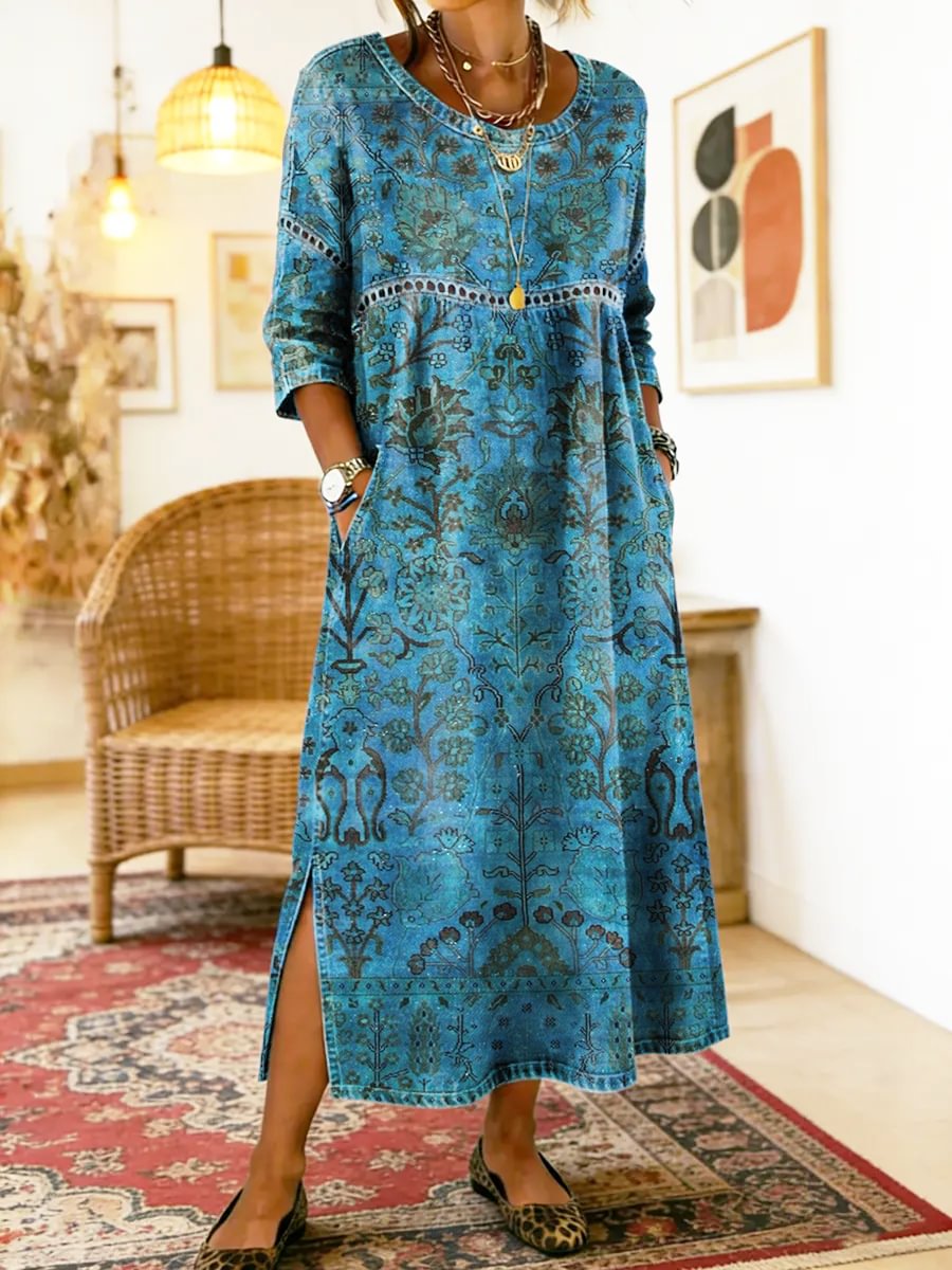 Elena | Printed Dress