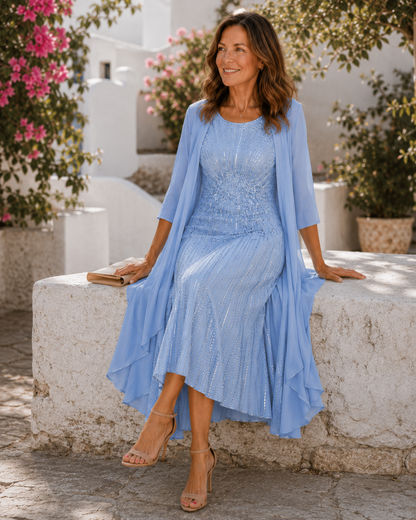 Claudia | Shimmering Two Piece Set