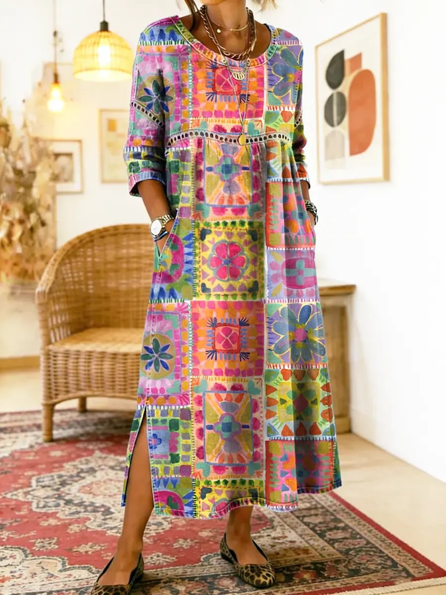 Amara | Print Dress