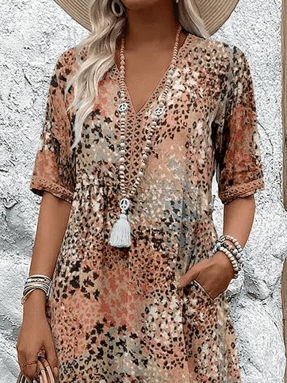 Skyler | Ocean Breeze Summer Midi Dress