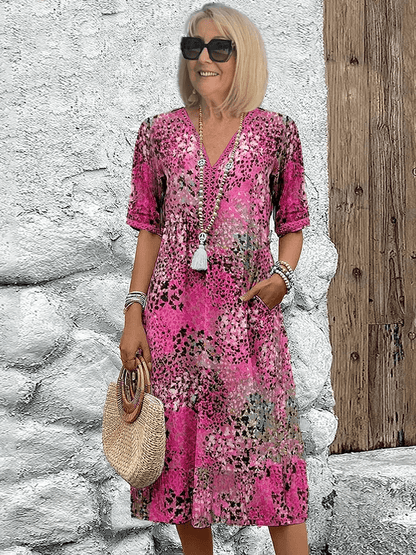 Skyler | Ocean Breeze Summer Midi Dress