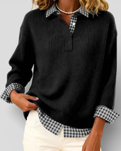 Beatrice | Layered Sweater Top