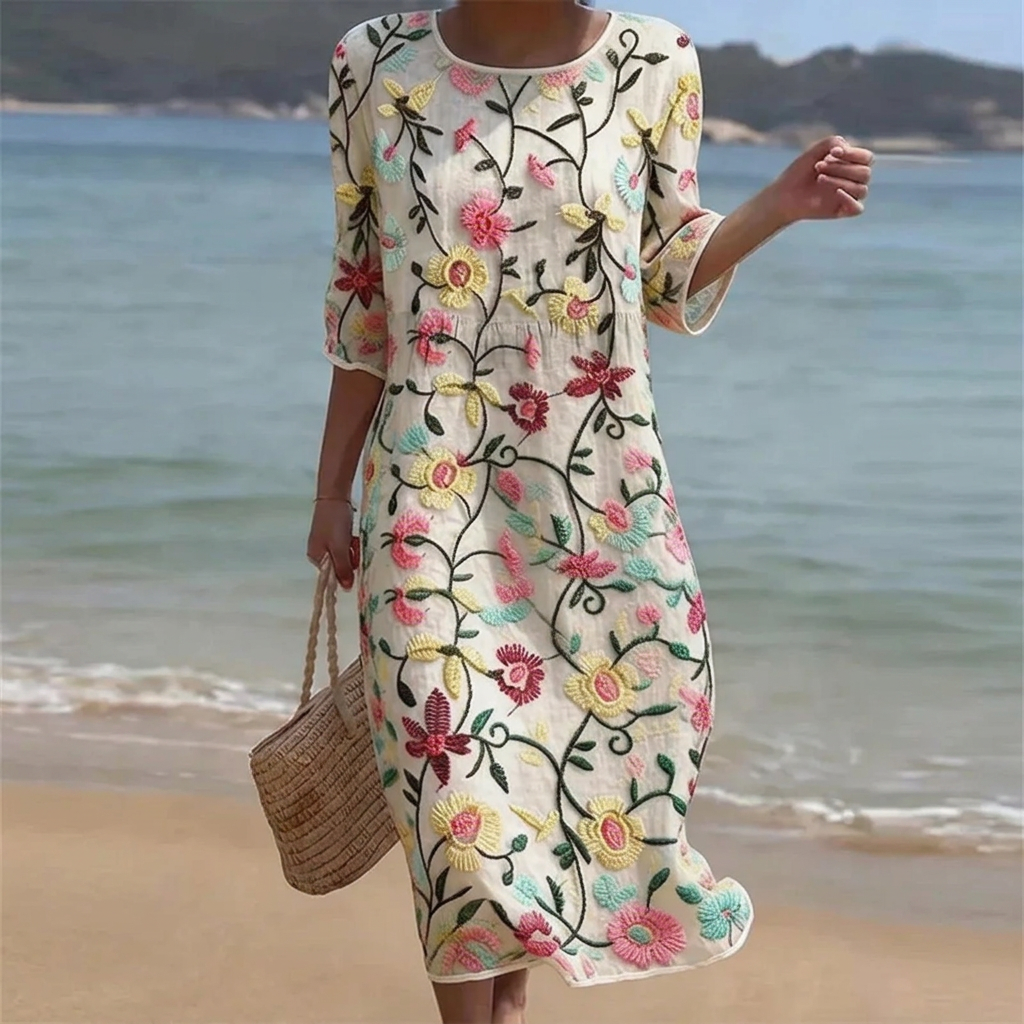 Rebecca | Women's Floral Pattern Dress