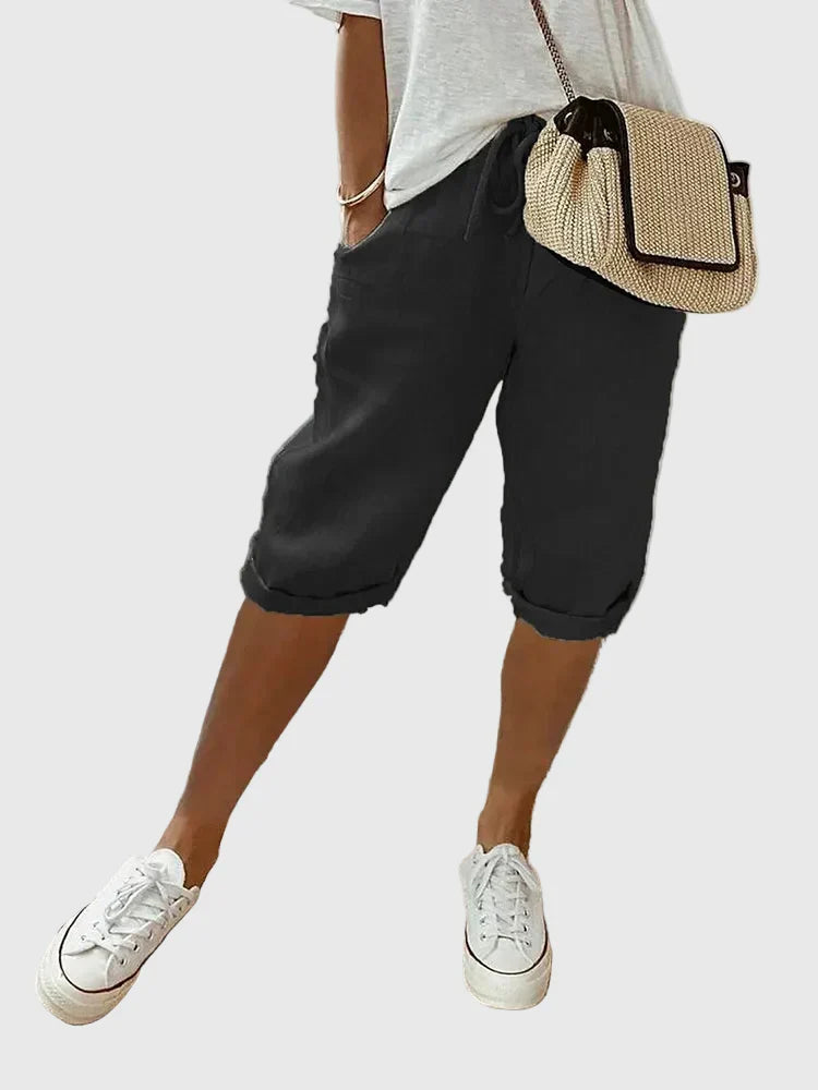 Selena | Soft Tailored Comfort Shorts