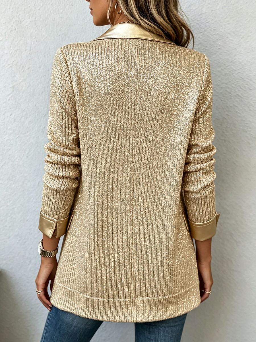 Marissa™ | Classic Feminine Shimmer Jacket Blazer
